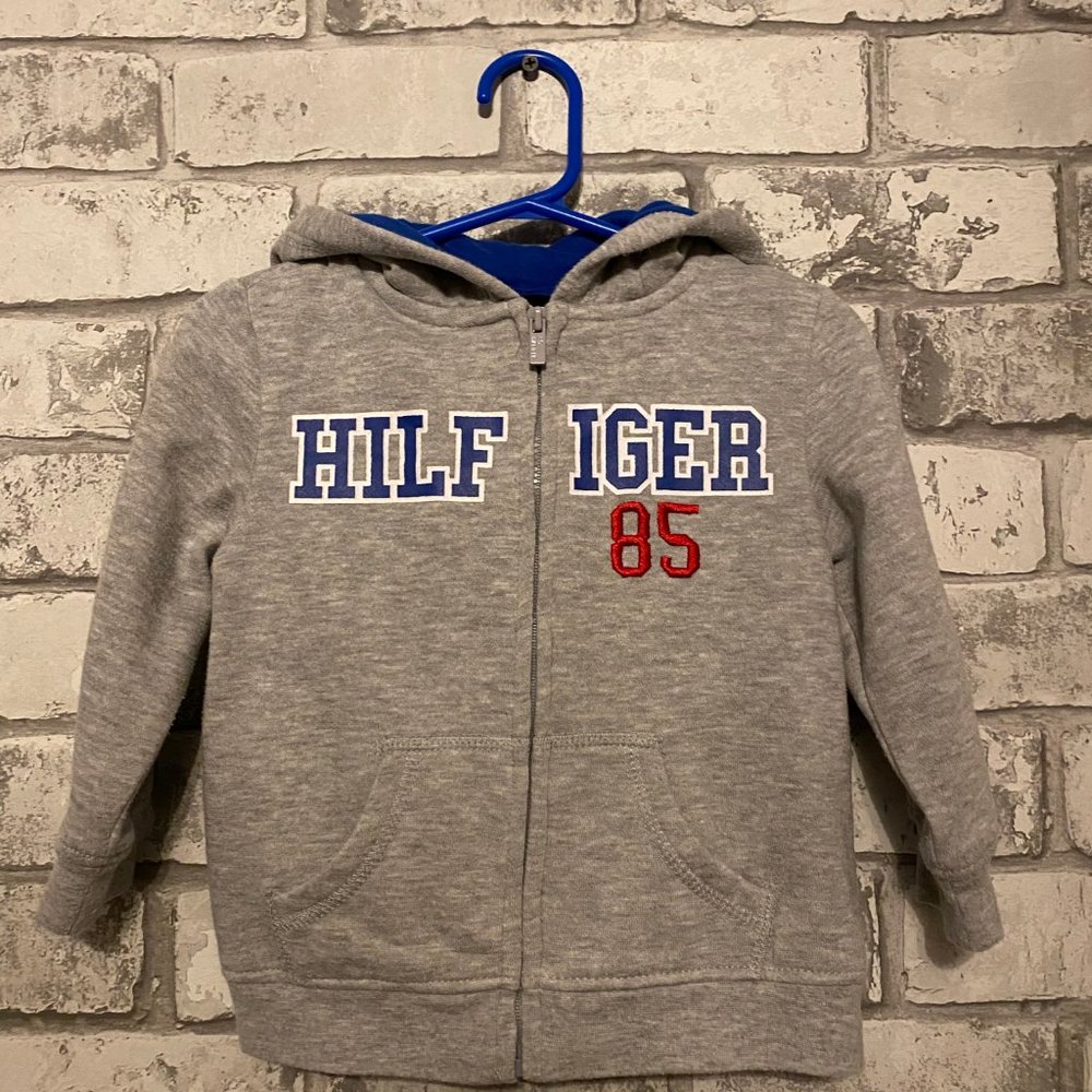 Tommy Hilfiger Boy's Zip-Up Hoodie Size 18 Months